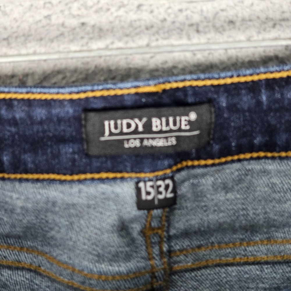 Judy Blue Jeans Womens 15/32 Faded Stretch Dark Wash Skinny Fit JB82253DK - Picture 7 of 10